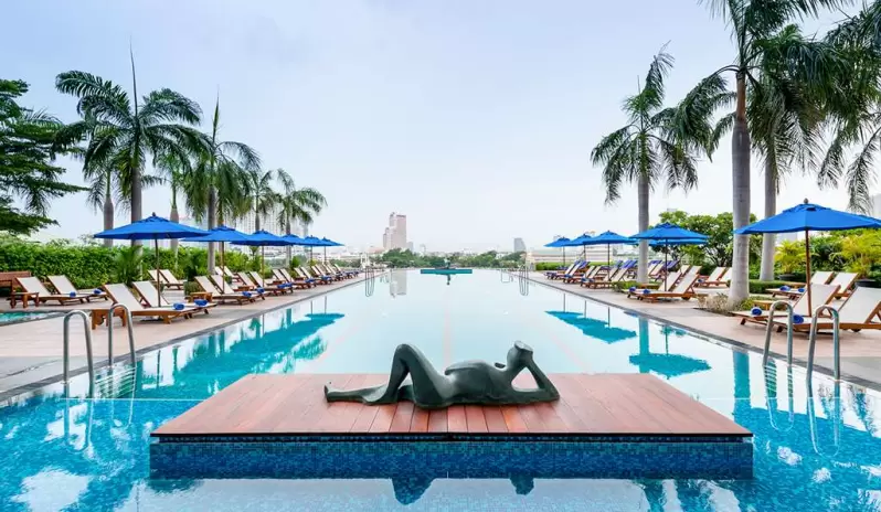 Chatrium Hotel Riverside Bangkok-Swimming Pool Chatrium Hotel Riverside Bangkok-Swimming Pool