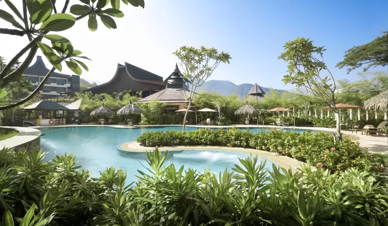 Shangri-La's Rasa Sayang Resort & Spa-Rasa Wing Swimming Pool 01 Shangri-La's Rasa Sayang Resort & Spa-Rasa Wing Swimming Pool 01