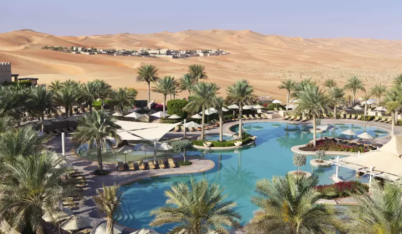 Anantara Qasr Al Sarab Desert Resort-Swimming Pool Anantara Qasr Al Sarab Desert Resort-Swimming Pool