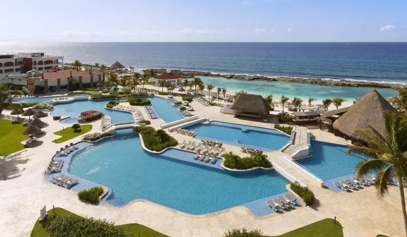 Hard Rock Riviera Maya-Aerial of Hacienda Pool Hard Rock Riviera Maya-Aerial of Hacienda Pool