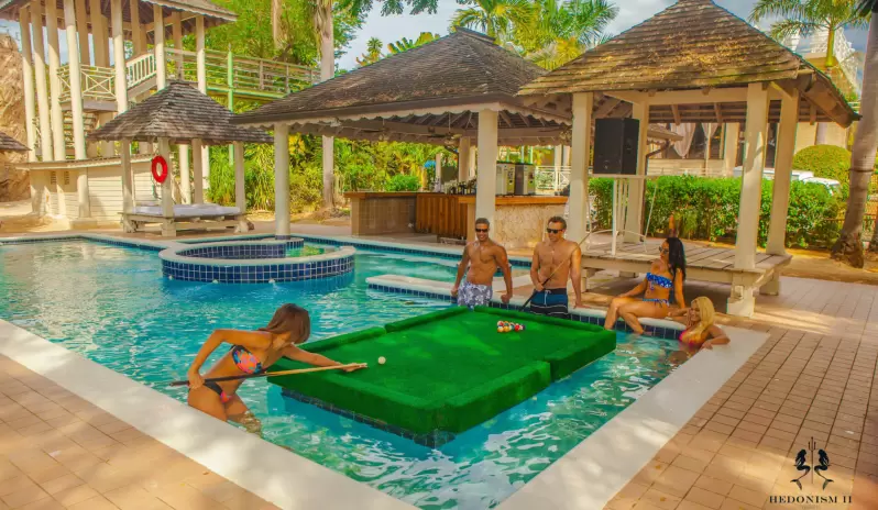 Hedonism II-Hedo Beach Pool Table Hedonism II-Hedo Beach Pool Table