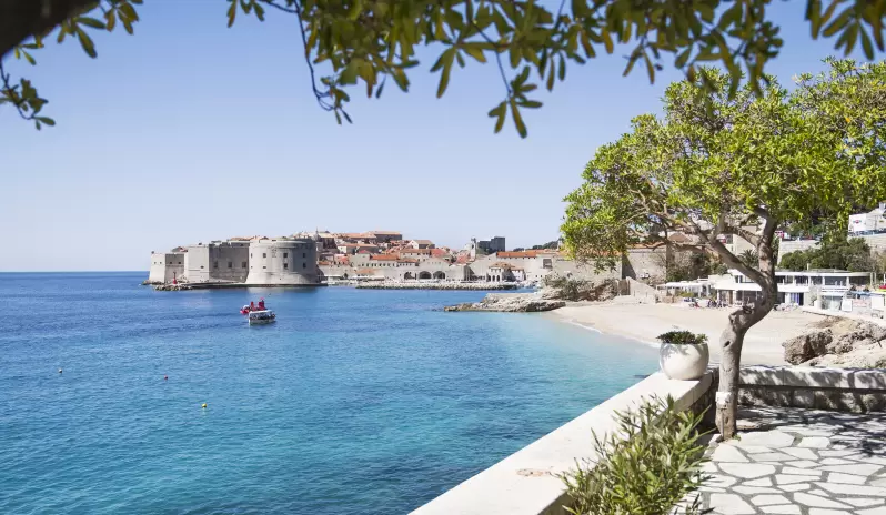 Hotel Excelsior Dubrovnik-ALH_Dubrovnik_view from Palm Terrace Hotel Excelsior Dubrovnik-ALH_Dubrovnik_view from Palm Terrace