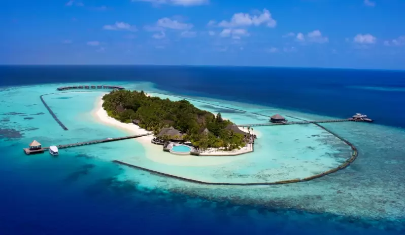 Komandoo Island Resort & Spa-Aerial View Komandoo Island Resort & Spa-Aerial View