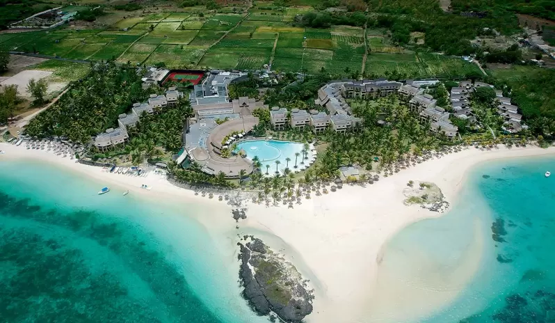 LUX* Belle Mare, Mauritius-Aerial LUX* Belle Mare, Mauritius-Aerial
