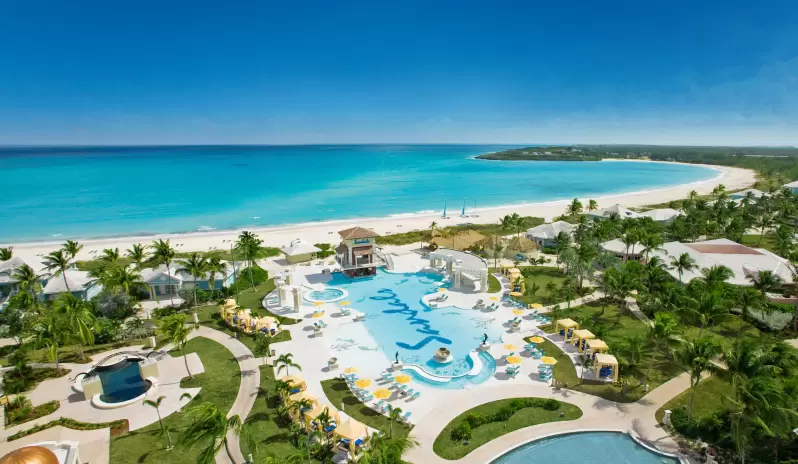 Sandals Emerald Bay Golf, Tennis & Beach Resort-Aerial Sandals Emerald Bay Golf, Tennis & Beach Resort-Aerial
