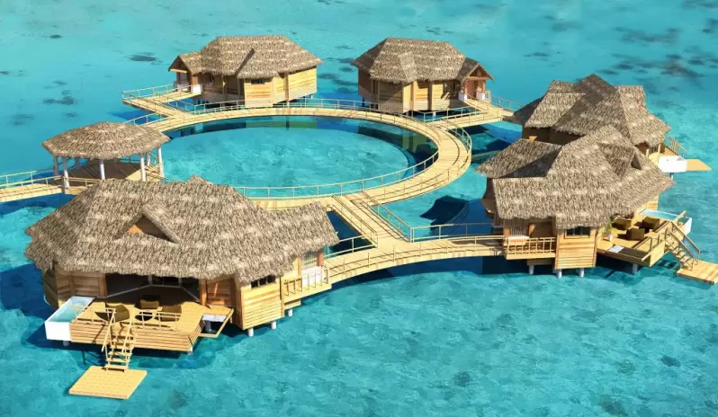 Sandals Royal Caribbean Resort and Private Island-Over The Water Suites Sandals Royal Caribbean Resort and Private Island-Over The Water Suites
