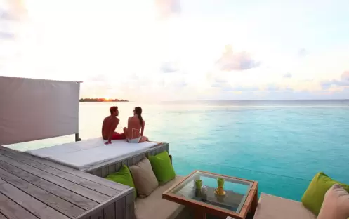 Six Senses Laamu-Laamu Water Villa sunset_7133 Six Senses Laamu-Laamu Water Villa sunset_7133