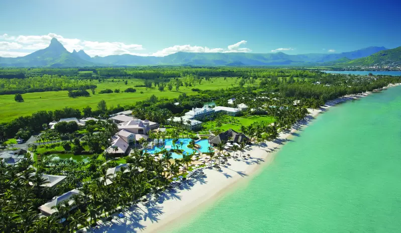 Sugar Beach-Aerial View Sugar Beach-Aerial View
