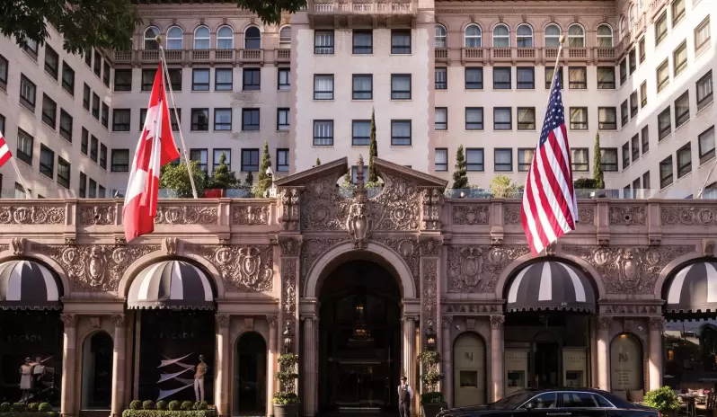 Beverly Wilshire, A Four Seasons Hotel-Hotel Front Exterior Beverly Wilshire, A Four Seasons Hotel-Hotel Front Exterior