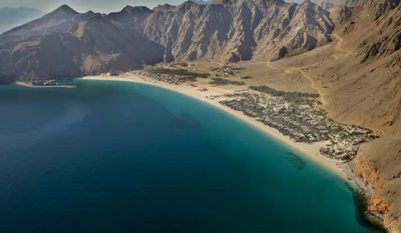 Six Senses Zighy Bay-Aerial View_001 Six Senses Zighy Bay-Aerial View_001