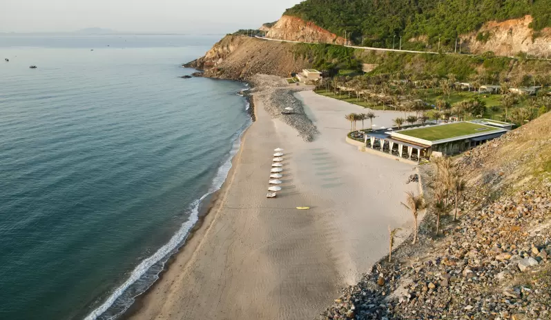 Mia Resort Nha Trang-Aerial Beach Shot Mia Resort Nha Trang-Aerial Beach Shot