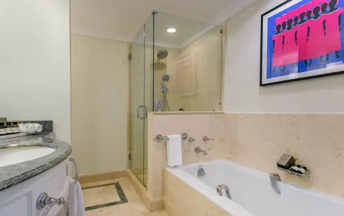 Fairmont Royal Pavilion Luxury Ocean Front bathroom 1 Fairmont Royal Pavilion Luxury Ocean Front bathroom 1