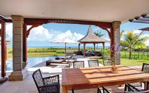 HERITAGE VILLAS - THREE BEDROOM OCEAN VIEW POOL VILLA FRONT PORCHE HERITAGE VILLAS - THREE BEDROOM OCEAN VIEW POOL VILLA FRONT PORCHE