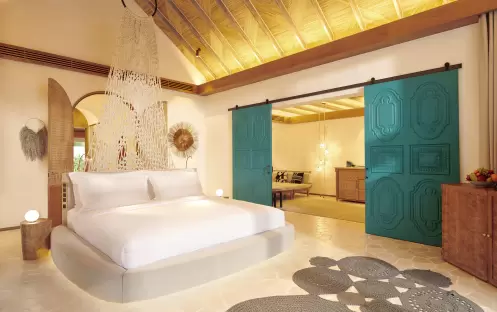 Fairmont Maldives Sirru Fen Fushi-DELUXE BEACH SUNSET VILLA BEDROOM 2_15637 Fairmont Maldives Sirru Fen Fushi-DELUXE BEACH SUNSET VILLA BEDROOM 2_15637