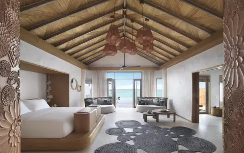 Fairmont Maldives Sirru Fen Fushi-GRAND WATER SUNSET VILLA BEDROOM 2_15639 Fairmont Maldives Sirru Fen Fushi-GRAND WATER SUNSET VILLA BEDROOM 2_15639