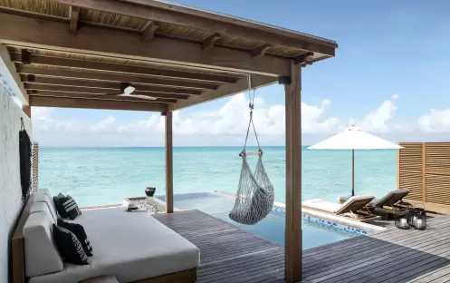 Fairmont Maldives Sirru Fen Fushi-GRAND WATER SUNSET VILLA POOL AND DECK 2_15639 Fairmont Maldives Sirru Fen Fushi-GRAND WATER SUNSET VILLA POOL AND DECK 2_15639