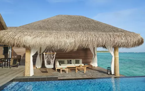 Fairmont Maldives Sirru Fen Fushi-TWO BEDROOM WATER SUNSET VILLA POOL AND DECK 2_15643 Fairmont Maldives Sirru Fen Fushi-TWO BEDROOM WATER SUNSET VILLA POOL AND DECK 2_15643