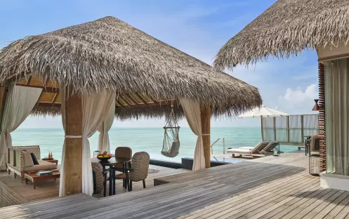 Fairmont Maldives Sirru Fen Fushi-TWO BEDROOM WATER SUNSET VILLA POOL AND DECK 3_15643 Fairmont Maldives Sirru Fen Fushi-TWO BEDROOM WATER SUNSET VILLA POOL AND DECK 3_15643