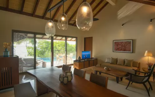 TWO BEDROOM BEACH POOL VILLA LIVING ROOM TWO BEDROOM BEACH POOL VILLA LIVING ROOM