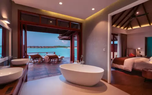 WATER VILLA WITH POOL CROSS SECTION WATER VILLA WITH POOL CROSS SECTION