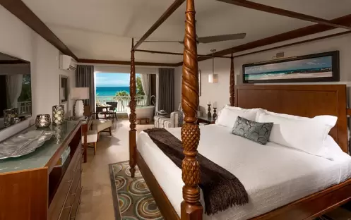 Sandals Barbados-Beachfront Club Level Suite with Balcony Tranquility Soaking 1_12221 Sandals Barbados-Beachfront Club Level Suite with Balcony Tranquility Soaking 1_12221