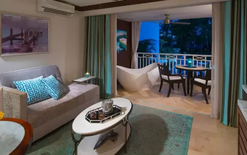 Sandals Barbados-Crystal Lagoon One Bedroom Butler Honeymoon Suite with Balcony Tranquility Soaking Tub 1_13626 Sandals Barbados-Crystal Lagoon One Bedroom Butler Honeymoon Suite with Balcony Tranquility Soaking Tub 1_13626