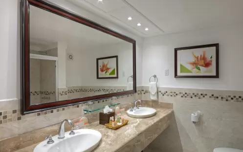 Tamarind by Elegant Hotels-One Bedroom Suite Ocean Front bathroom_1936 Tamarind by Elegant Hotels-One Bedroom Suite Ocean Front bathroom_1936
