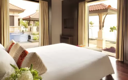 Anantara The Palm Dubai Resort-Two Bedroom Beach Pool Villa Bedroom_7853 Anantara The Palm Dubai Resort-Two Bedroom Beach Pool Villa Bedroom_7853