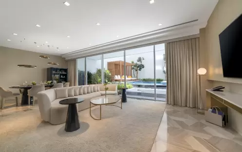 FIVE Palm Jumeirah Dubai-Four Bedroom Duplex Penthouse Suite Living Area_18703 FIVE Palm Jumeirah Dubai-Four Bedroom Duplex Penthouse Suite Living Area_18703
