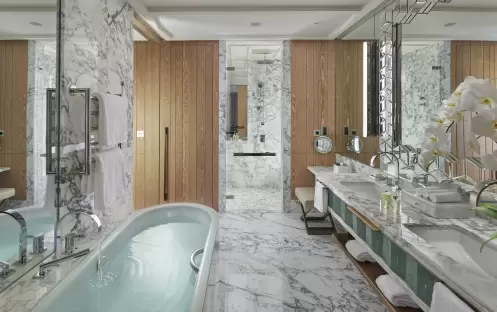Mandarin Oriental Jumeira-MODUB Deluxe Skyline View Bathroom_16982 Mandarin Oriental Jumeira-MODUB Deluxe Skyline View Bathroom_16982