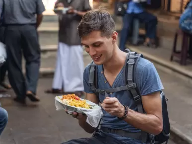 Street Food at Galle Face Street Food at Galle Face