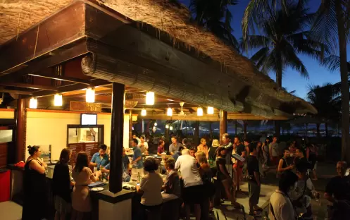 Barong bar at night busy Barong bar at night busy