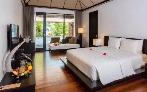 Lily Beach Resort & Spa - Rooms - Beach Family Villa bedroom 1