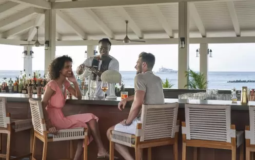 DUNE COUPLE HAVING A DRINK DUNE COUPLE HAVING A DRINK