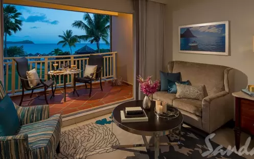 Caribbean Oceanview Club Level Room  - CO (3) Caribbean Oceanview Club Level Room  - CO (3)