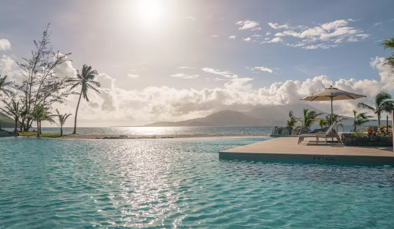 Park Hyatt St Kitts Lagoon Pool Sunrise Park Hyatt St Kitts Lagoon Pool Sunrise