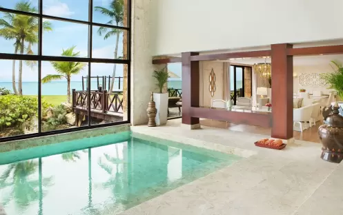 SANCTUARY CAP CANA - CASTLE SUITE ONE BEDROOM INDOOR PLUNGE POOL SANCTUARY CAP CANA - CASTLE SUITE ONE BEDROOM INDOOR PLUNGE POOL