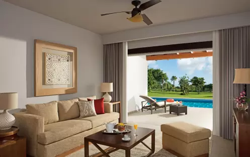 Dreams Dominicus La Romana-Preferred Club Swim Up Suite Living room_13010 Dreams Dominicus La Romana-Preferred Club Swim Up Suite Living room_13010