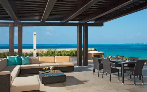 DREAMS PLAYA MUJERES PREFERRED CLUB GOVERNOR SUITE TERRACE DREAMS PLAYA MUJERES PREFERRED CLUB GOVERNOR SUITE TERRACE