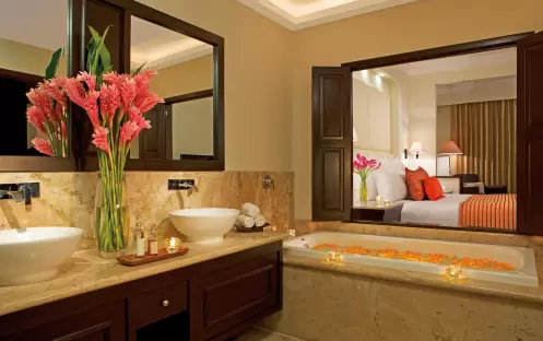DREAMS TULUM DELUXE GARDEN ROOM WASHROOM DREAMS TULUM DELUXE GARDEN ROOM WASHROOM