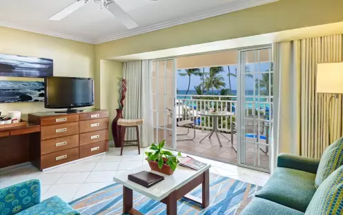 Ocean View One Bedroom Suite living room_67 Ocean View One Bedroom Suite living room_67