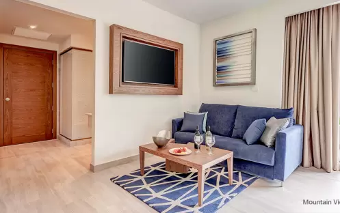 ROYALTON ANTIGUA - LUXURY JUNIOR SUITE MOUNTAIN VIEW LIVING ROOM ROYALTON ANTIGUA - LUXURY JUNIOR SUITE MOUNTAIN VIEW LIVING ROOM