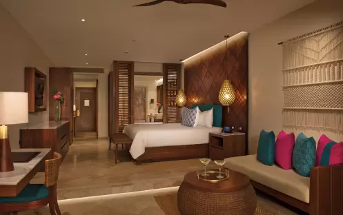 SECRETS MAROMA BEACH RESORT - PREFERRED CLUB JUNIOR SUITE OCEAN FRONT FULL VIEW SECRETS MAROMA BEACH RESORT - PREFERRED CLUB JUNIOR SUITE OCEAN FRONT FULL VIEW
