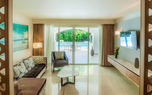 THE GRAND AT MOON PALACE - GRAND PRESIDENTIAL SUITE PATIO THE GRAND AT MOON PALACE - GRAND PRESIDENTIAL SUITE PATIO