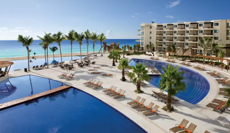 Dreams Riviera Cancun Resort & Spa-Aerial Of Pools 1 Dreams Riviera Cancun Resort & Spa-Aerial Of Pools 1