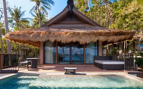 16. Pangulasian Island - Pool Villa Facade 16. Pangulasian Island - Pool Villa Facade