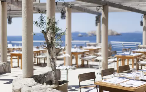 HOTEL DUBROVNIK PALACE -MASLINA TAVERN IN DAY HOTEL DUBROVNIK PALACE -MASLINA TAVERN IN DAY