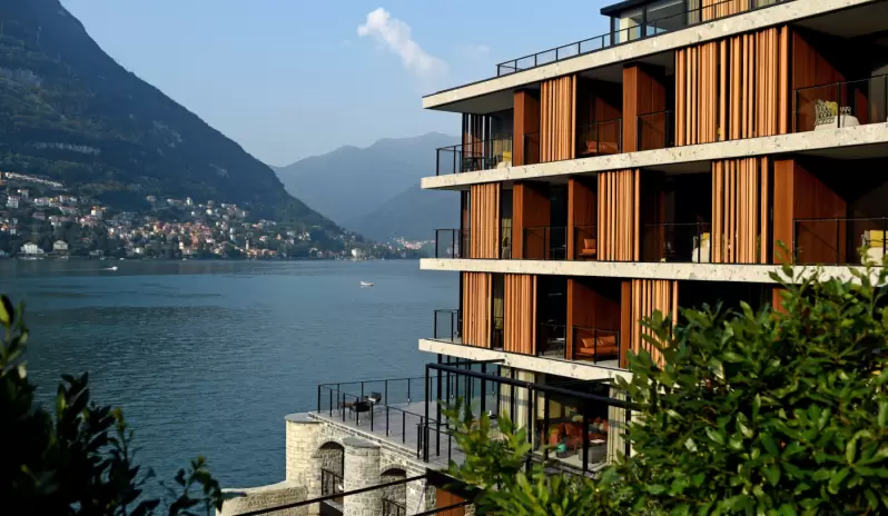 IL SERENO - HOTEL SIDE VIEW IL SERENO - HOTEL SIDE VIEW