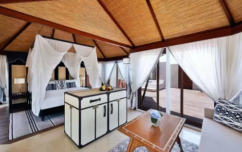 AL SHAMAL OCEAN VIEW POOL VILLA BEDROOM AL SHAMAL OCEAN VIEW POOL VILLA BEDROOM