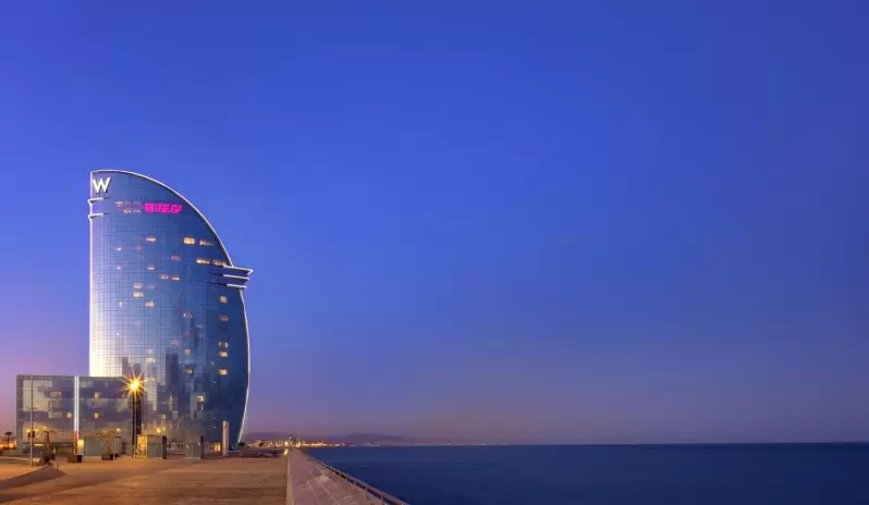 W DUBAI EXTERIOR NIGHT VIEW W DUBAI EXTERIOR NIGHT VIEW